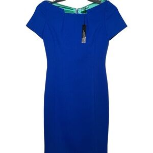 T Tahari Royal Blue Dress sz 6